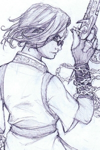 Kalara First Sketch by Angela R. Sasser
