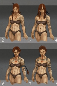 Melakim Tattoo Variations